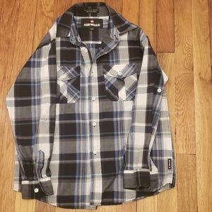 Airwalk Boys Long Sleeve Button Down